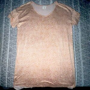 Wonderly Intimates Night Gown Tan Leopard XL